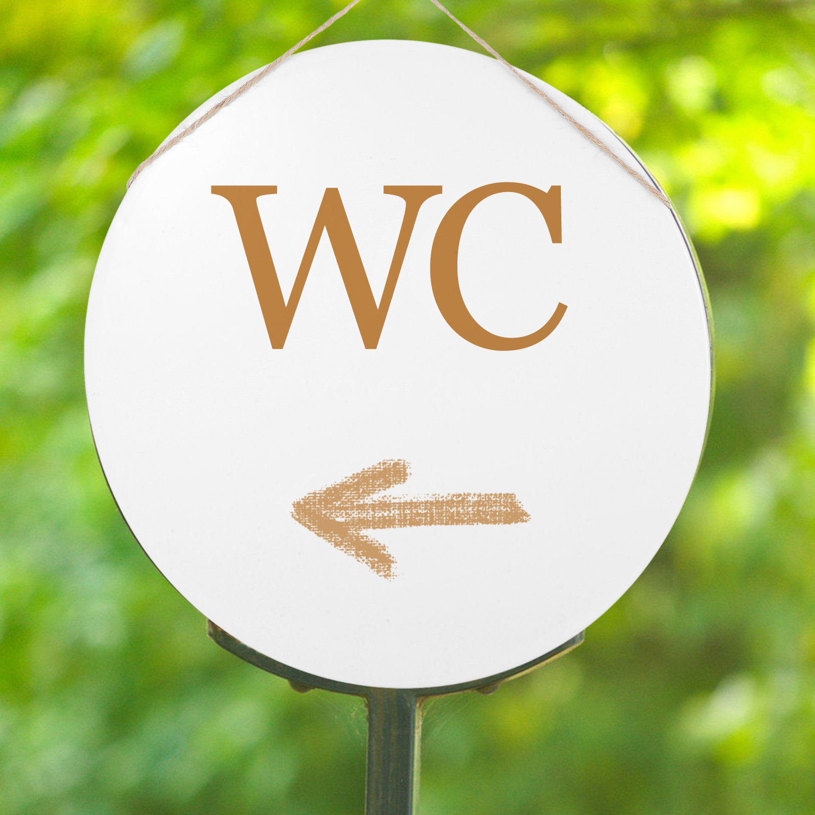 Yard Sign Blank - Пустая металлическая табличка из жести 11,79x11,79