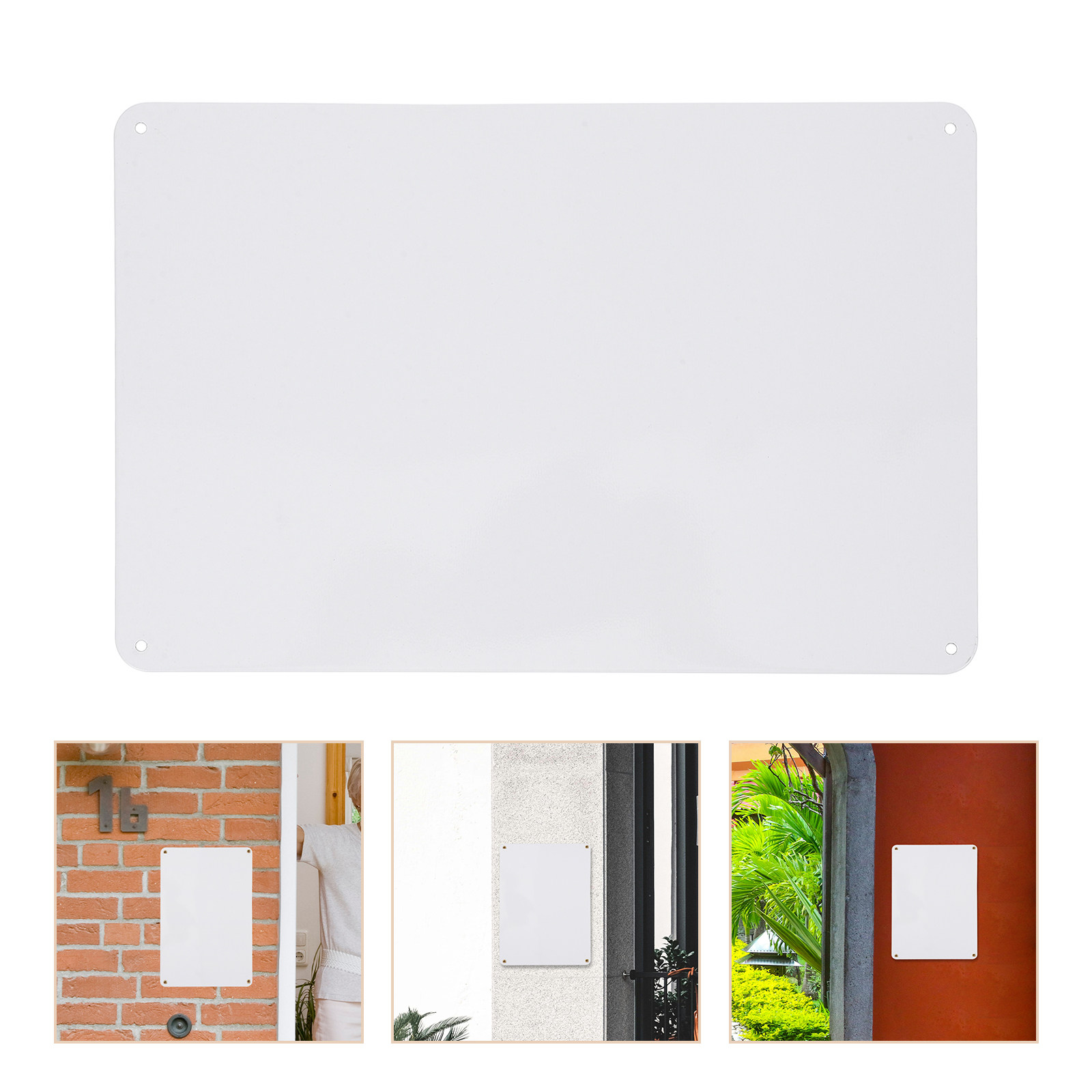 Yard Sign Blank - 2 шт. пустых металлических табличек для