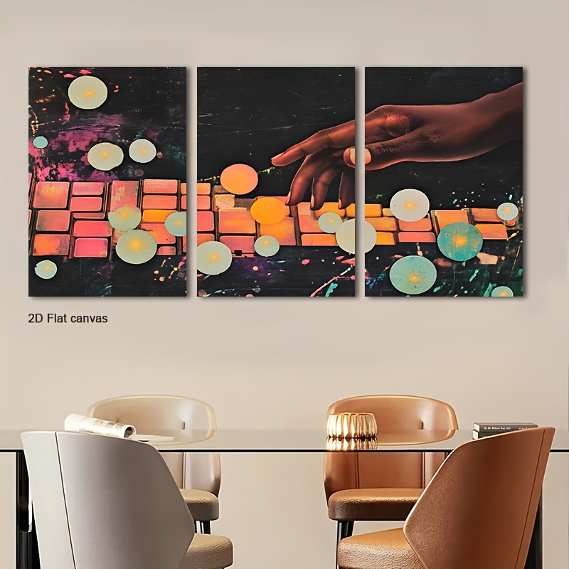 Canvas Wrap Ready - Бесрамные холсты, 3 шт., светящиеся в