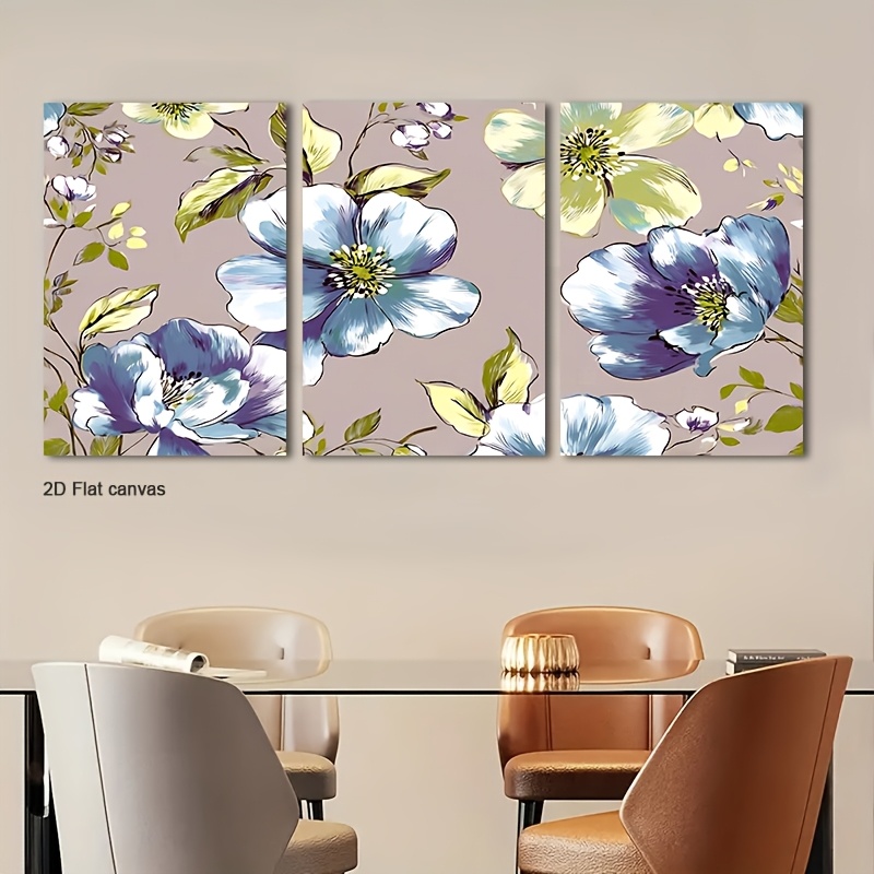 Canvas Wrap Ready - Бесрамный холст 2D, плоский, 3 шт.,