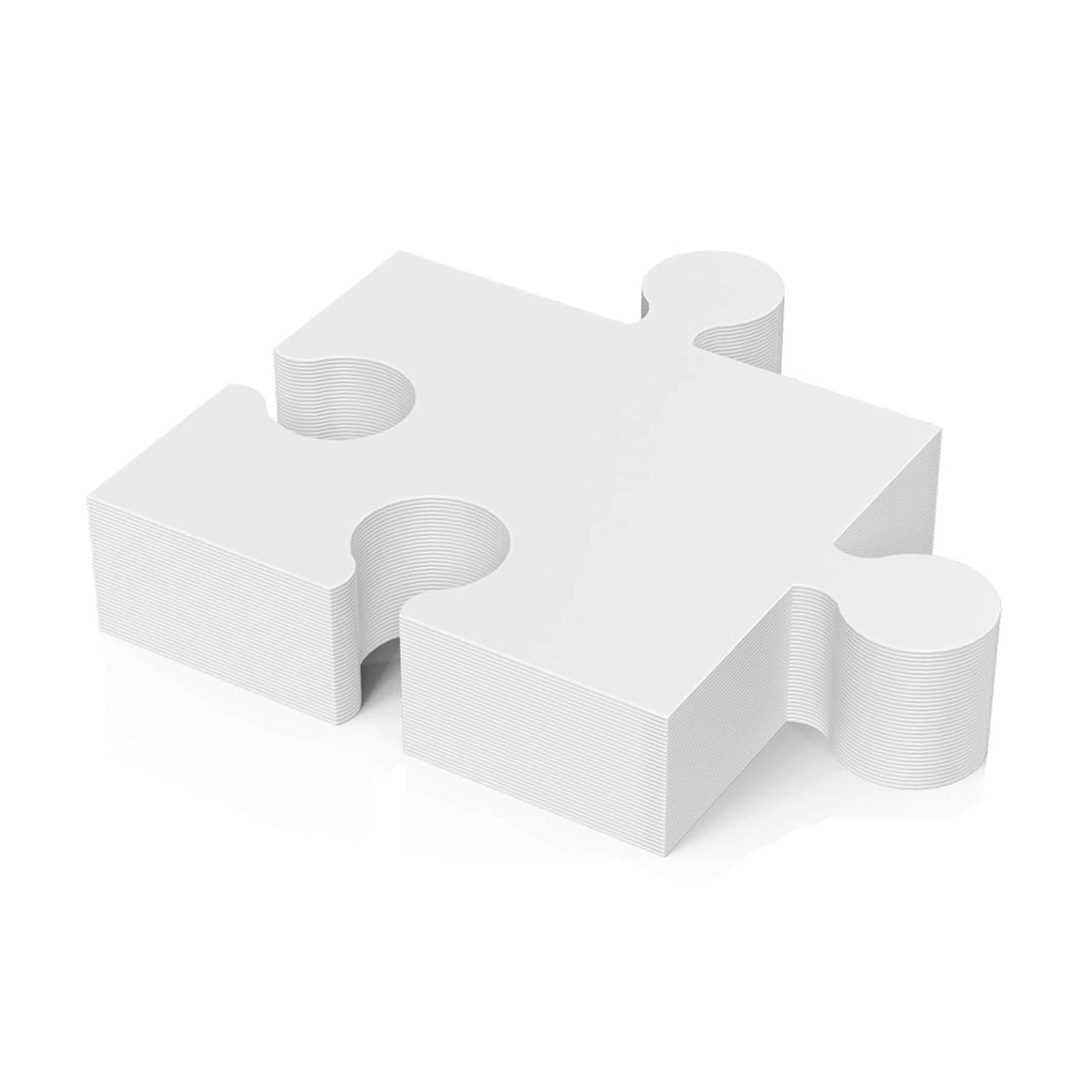 Белые заготовки для рисования: – обзор и цена Puzzle Blank White