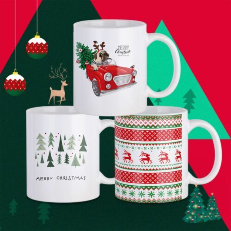 Керамические кружки HTVRONT дл – обзор и цена Sublimation Mug White