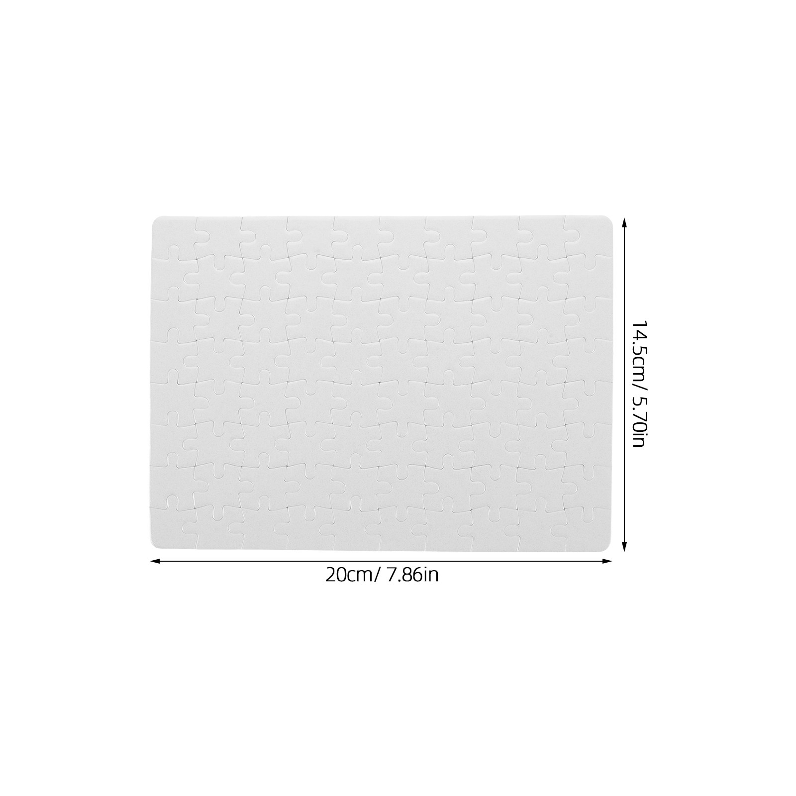 4 листа белых пустых пазлов дл – обзор и цена Puzzle Blank White