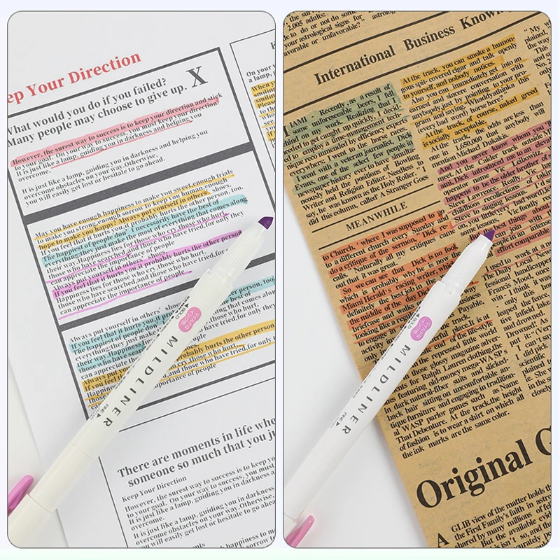 ZEBRA Mildliner хайлайтер WKT7 – обзор и цена Zebra Pen Mildliner