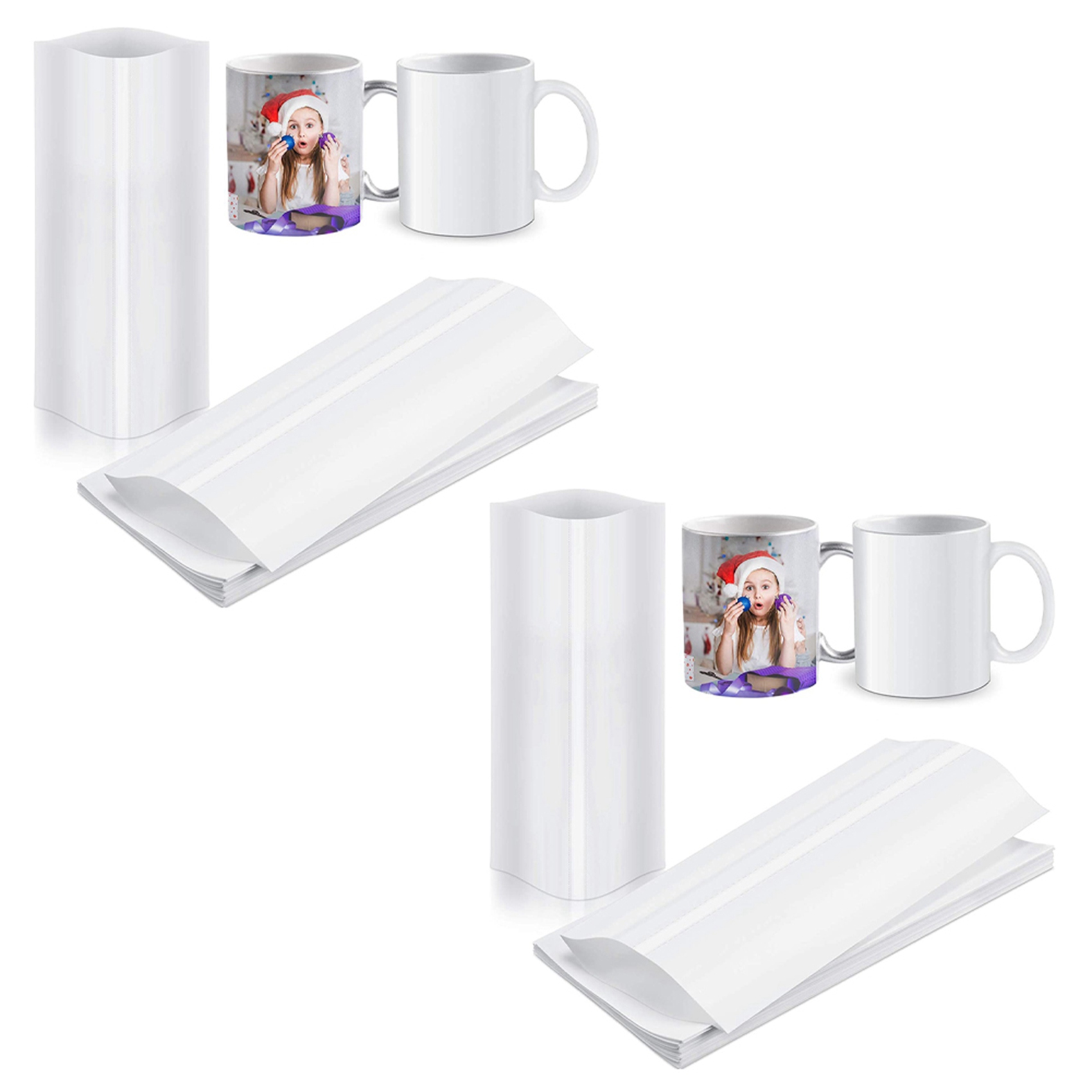 A74E-140 шт. термоусадочная пл – обзор и цена Sublimation Mug White