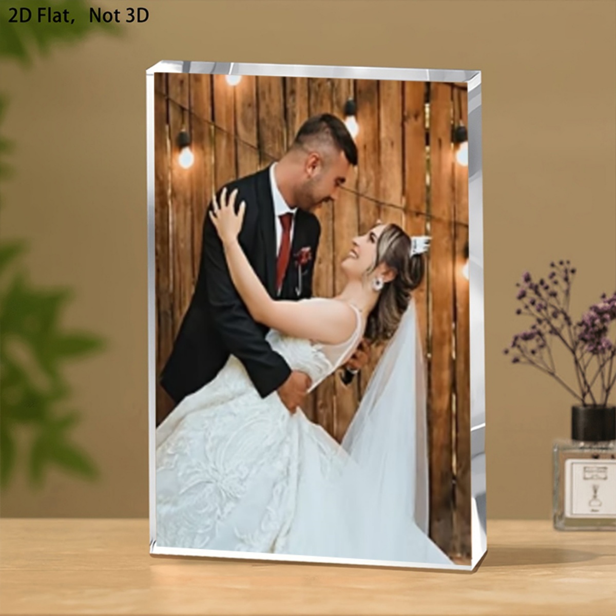 Персонализированная 2D-фотопам – обзор и цена Photo Acrylic Block